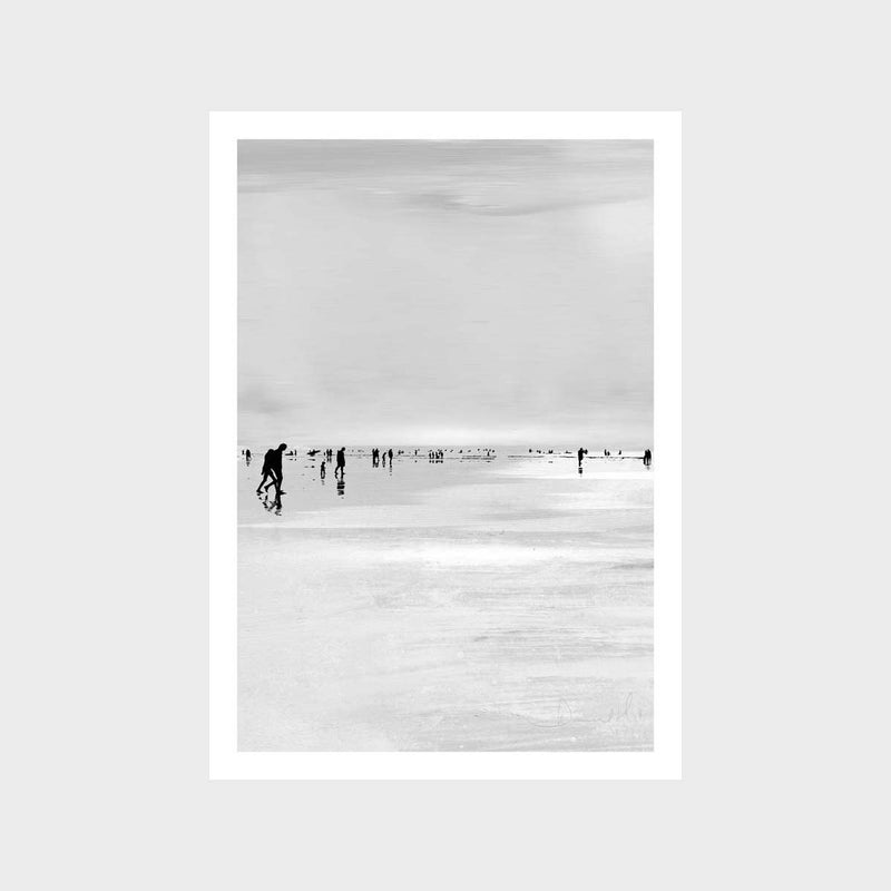 Beach Stroll Art Print