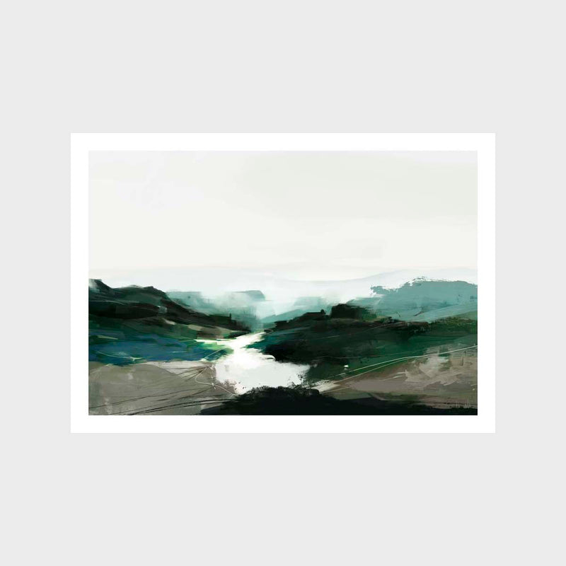 Highland View Art Print