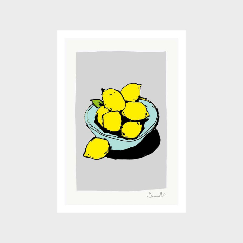 Lemons Art Print