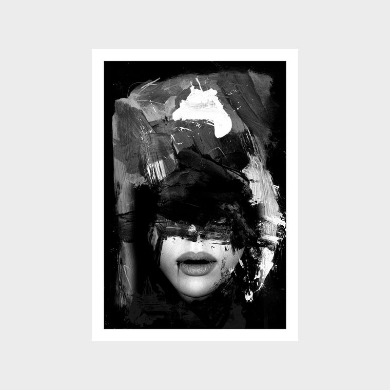 Night Face Art Print