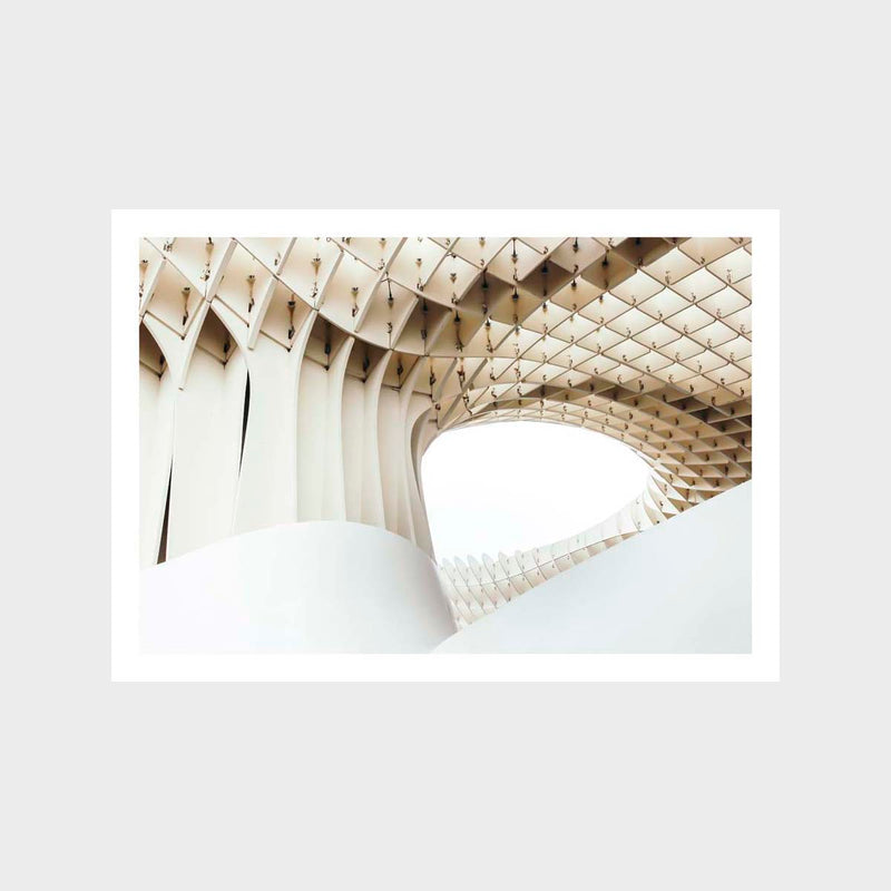 Architectural Curves Art Print