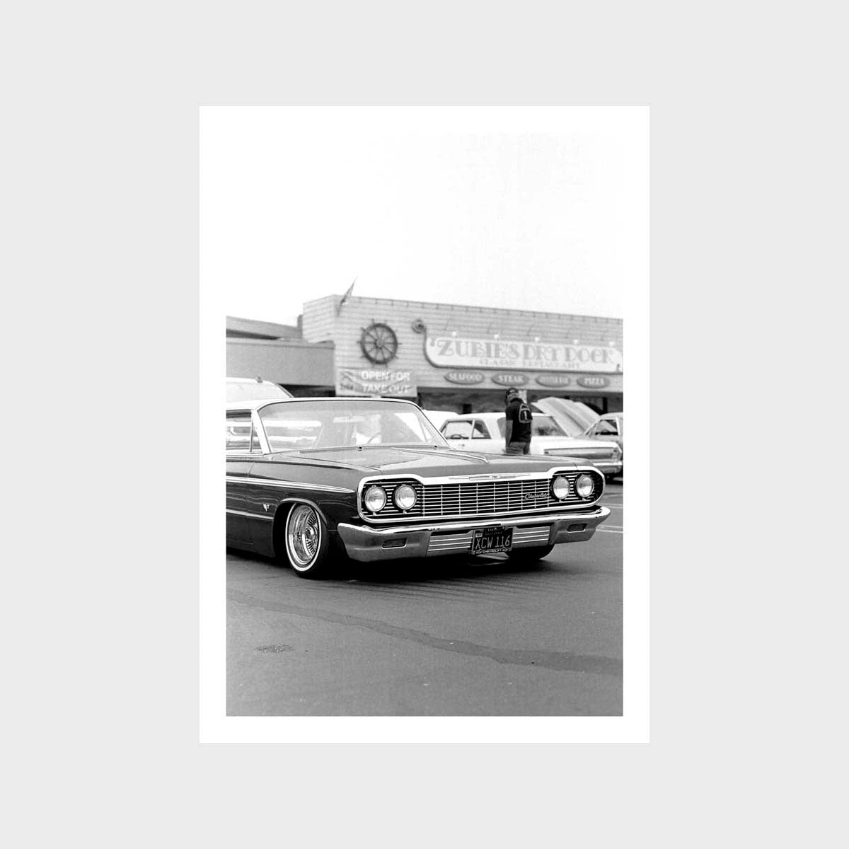 At The Diner Art Print