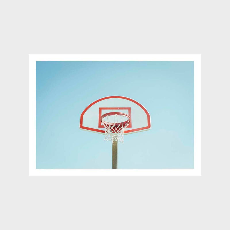 Basketball Hoop Art Print