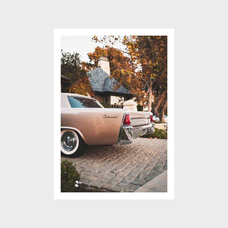 Continental 2 Car Art Print