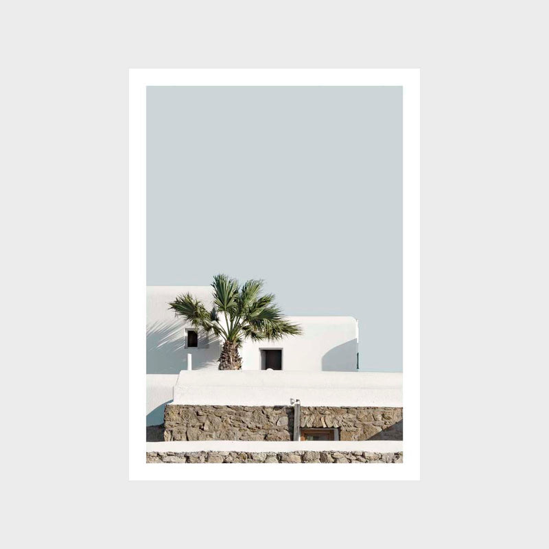 Cove Beach House Art Print