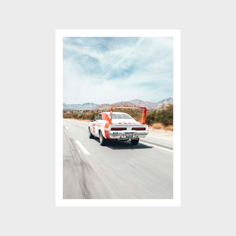 Daytona Charger Art Print