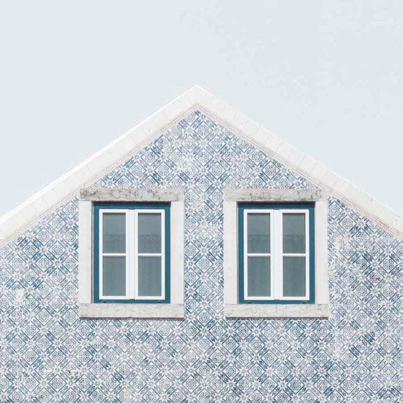 Tiled House Art Print