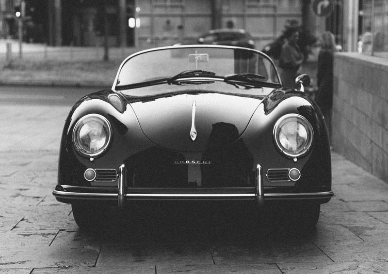 Vintage Porsche Canvas Art Print